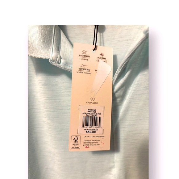 Calia Golf - Half Zip, Collared Tank Top - Picture 6 of 6